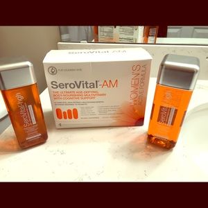 Serovital Advanced Hgh and  womens AM hgh vitamins